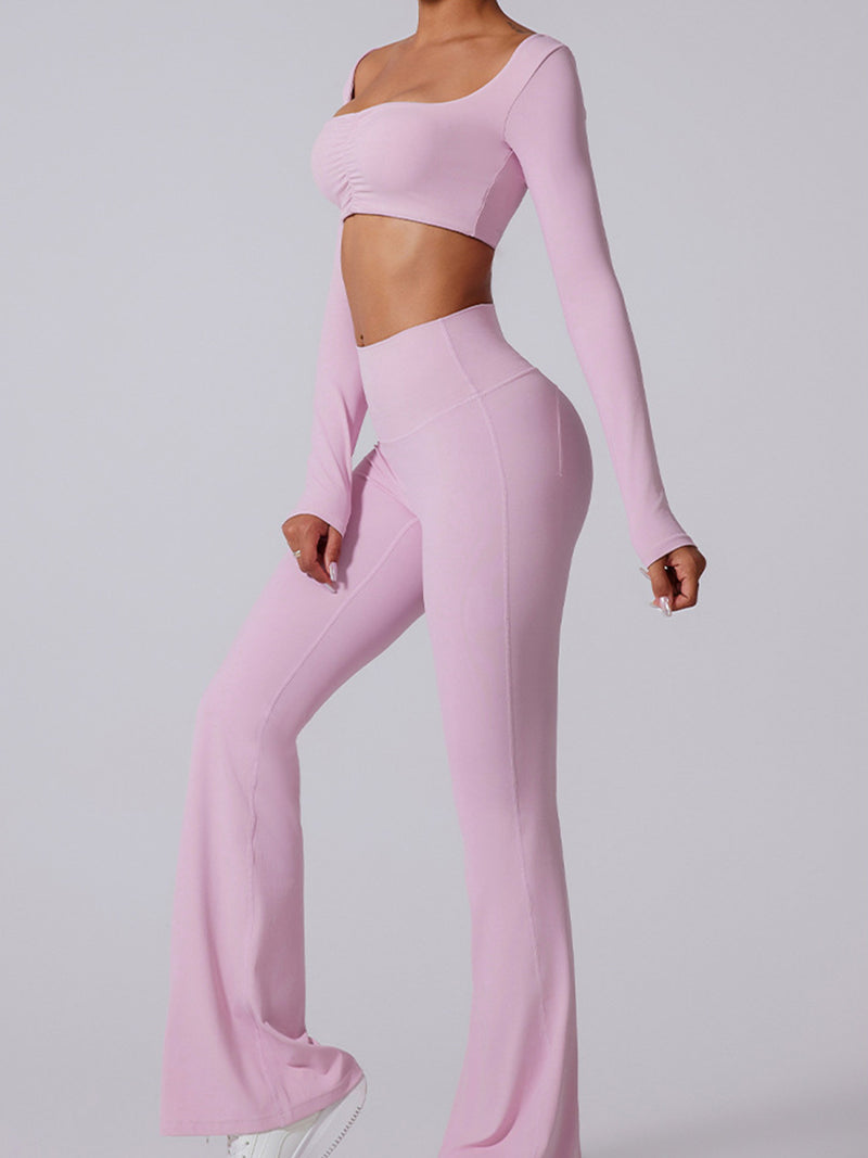 Sculpt Long Sleeve Tops – Airy Fit & Elegant Line