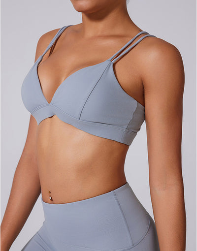 Sports Bras– Deep V, Backless Comfort