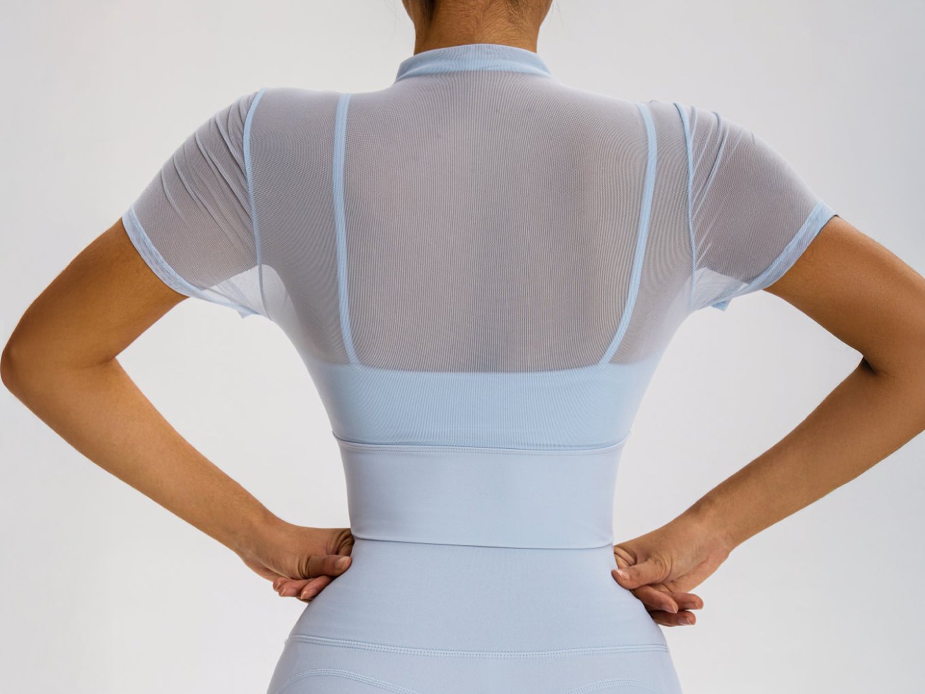 Aerobic deep breathing skin-friendly soft yarn 24 hours refreshing more suitable for sports wear