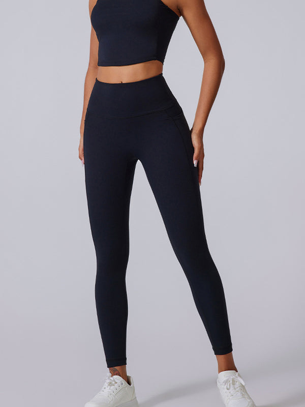 Yoga Pants – Slim Fit & Pocket Comfort