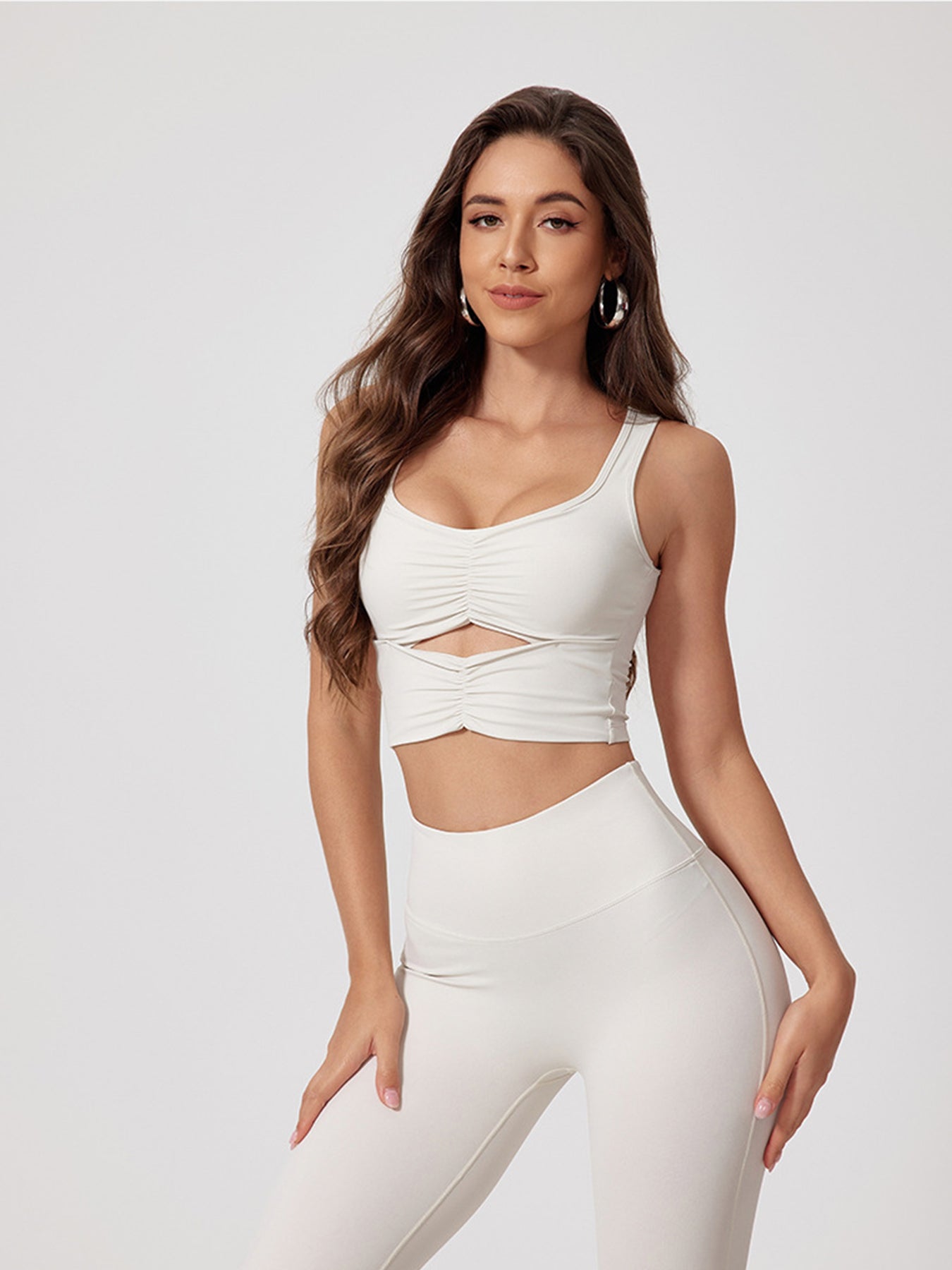 SweetSculpt Supportive Sports Top