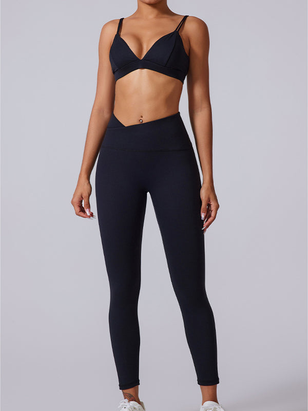 Sports Bras– Deep V, Backless Comfort