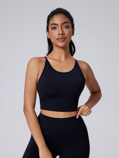 Naked-Feel Sports Bra – Support & Waist Shaping