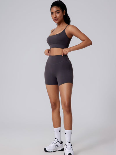 Sports Shorts Leggings – Seamless Fit & Soft Touch